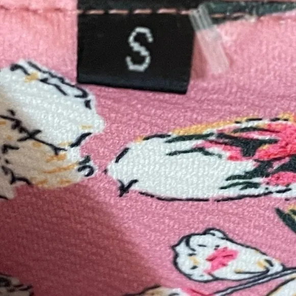𝅺pink Floral Deep-V Plunge High-Low Stretch Mermaid Dress.