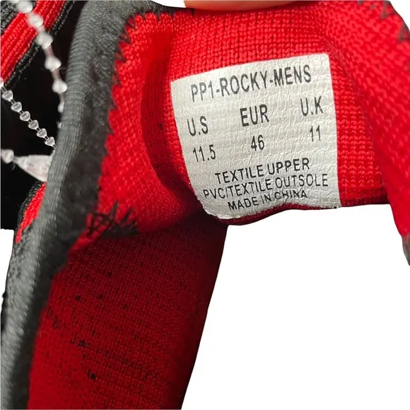 PONY PP1 ROCKY KNIT LACE-UP SNEAKERS SIZE 11.5
