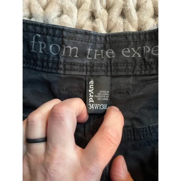 Prana bronson pant charcoal  34x30