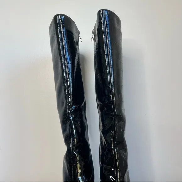 PRINCESS POLLY Mercury Knee High Heeled Women's Boot Size 7 #B1272