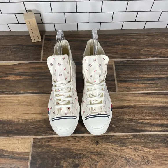 Pro Keds Royal Hi Bandana Egret Mens Size 10 Shoes Multicolor Floral Sneaker
