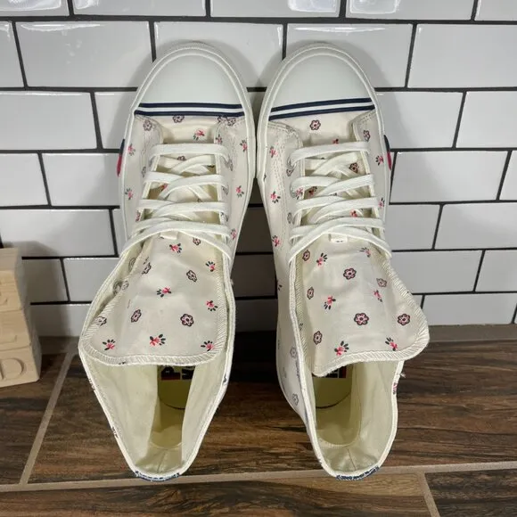 Pro Keds Royal Hi Bandana Egret Mens Size 10 Shoes Multicolor Floral Sneaker