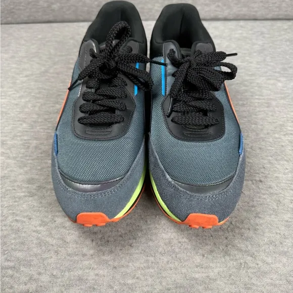 Puma City Rider Ls Shoes Mens Size 11.5 Dark Slate Ocean Dive 385662-01