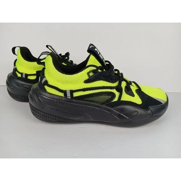 Puma RS-Dreamer  J. Cole 'Time Square' Black/Yellow 193990 19 Men's size 6C  New
