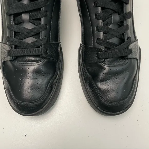 PUMA Sneakers Slipstream Leather Lace Up Streetwear Basketball Comfort Black
