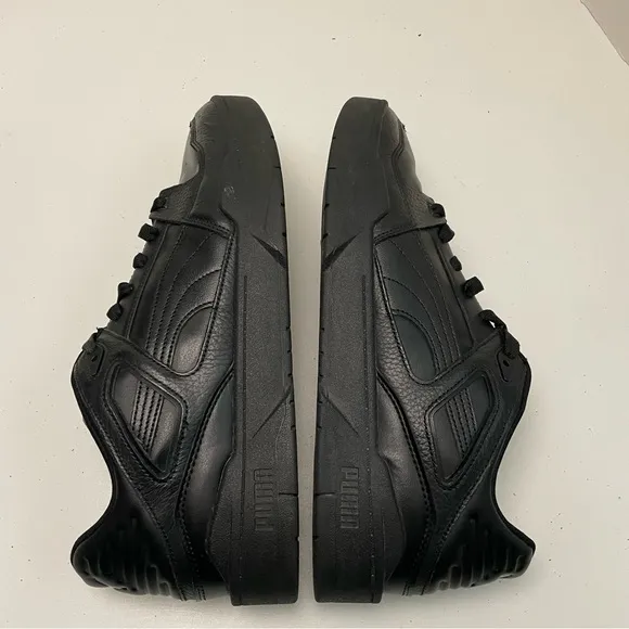 PUMA Sneakers Slipstream Leather Lace Up Streetwear Basketball Comfort Black