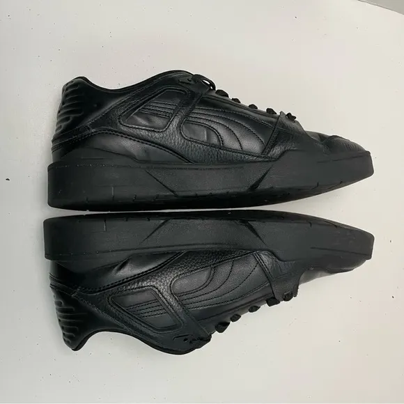 PUMA Sneakers Slipstream Leather Lace Up Streetwear Basketball Comfort Black