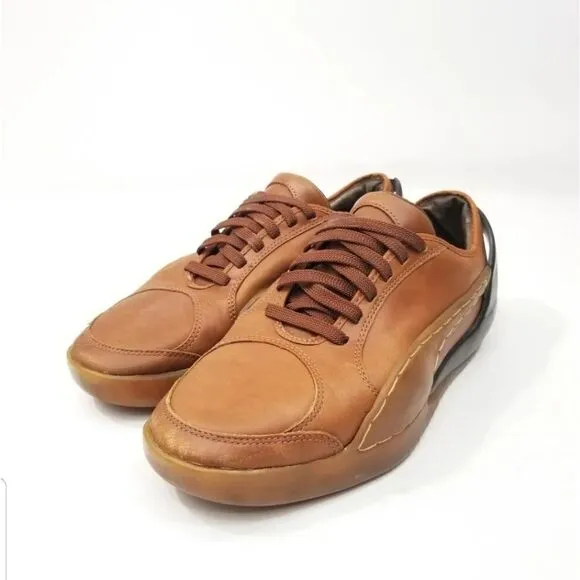 PUMA x Alexander McQueen Brown Vintage Exclusive Runway Shoes. Men's Size: 8
