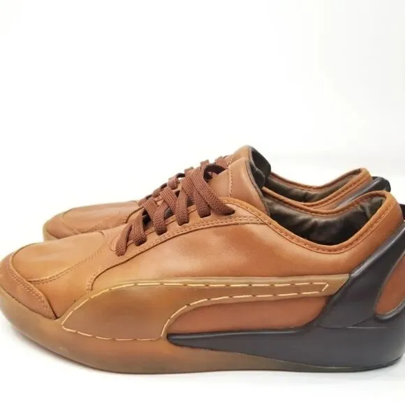 PUMA x Alexander McQueen Brown Vintage Exclusive Runway Shoes. Men's Size: 8