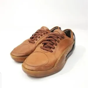 PUMA x Alexander McQueen Brown Vintage Exclusive Runway Shoes. Men's Size: 8