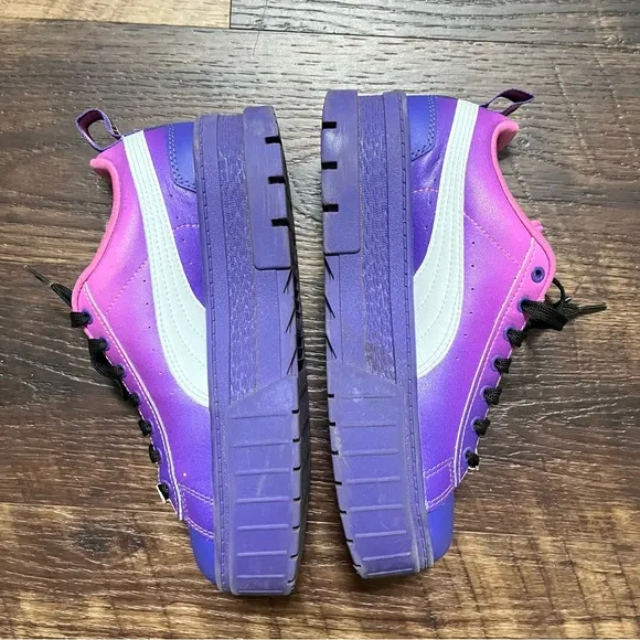 Puma y2K mayze BRATZ purple pink platform chunky heel sneakers shoes 5Y 6/6.5W