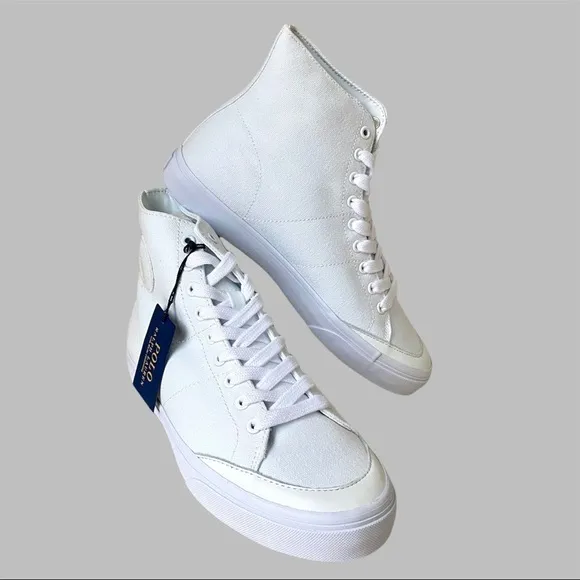 Ralph Lauren Polo high top Sneakers , Size 8 D