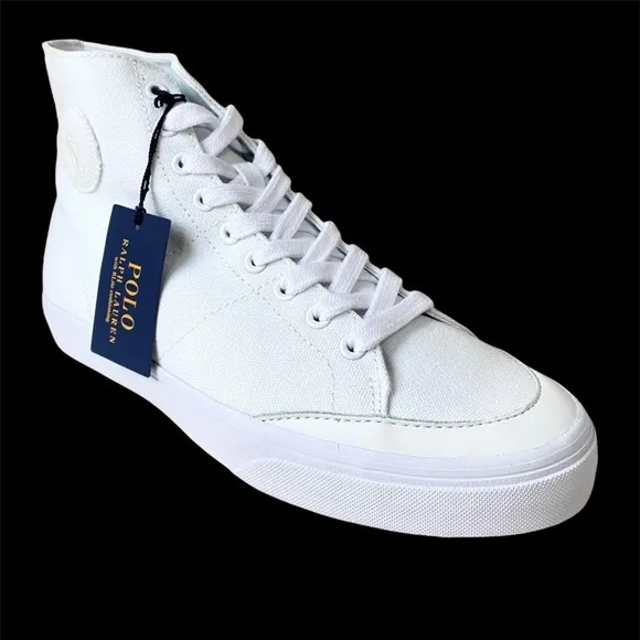 Ralph Lauren Polo high top Sneakers , Size 8 D
