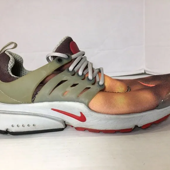 RARE 2000 Vintage VTG Nike Air Presto Lava Size Small S Running Shoes 104231-781