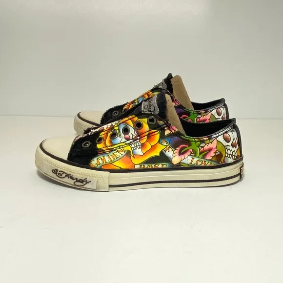 Rare - Ed Hardy - Vintage - Women's Shoes Size: 5