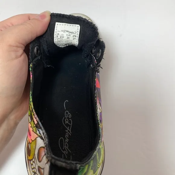 Rare - Ed Hardy - Vintage - Women's Shoes Size: 5
