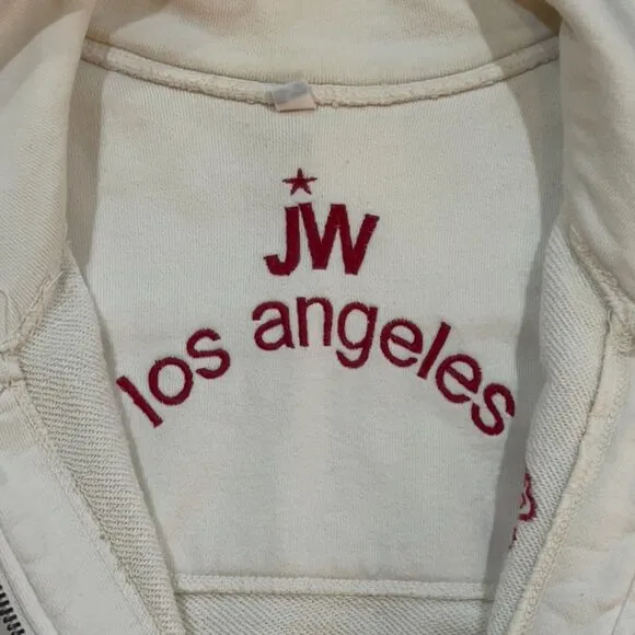 RARE! Johnny Was Embroidered Mock Neck Full Zip Jacket - Women's Size Small
