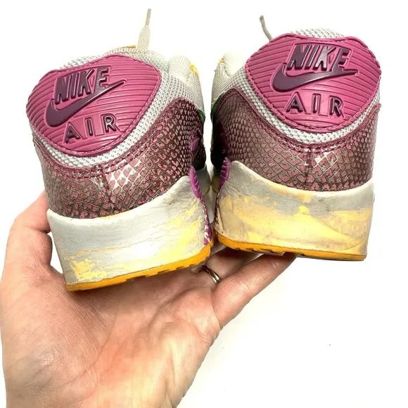 RARE Nike Air Max 90 Cocktail US 7.5 Womens Shoes 312052-071 Pink/Yellow 2007