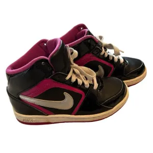 Rare Nike Air Prestige Pink/Black Shoes 394628-052 Youth Size 12C-EUC