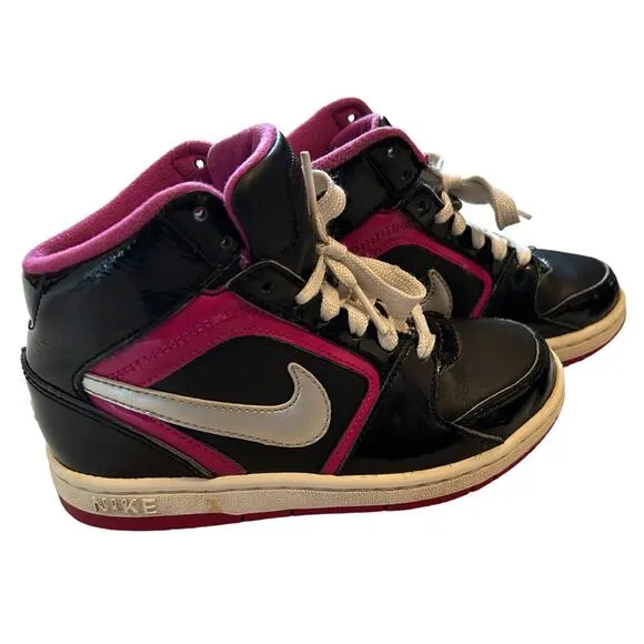 Rare Nike Air Prestige Pink/Black Shoes 394628-052 Youth Size 12C-EUC