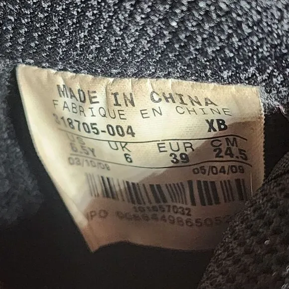 RARE🔥 Nike Blazer High Premium SB SCANTRON Exam Test 6.5Y 318705-004 Black Red