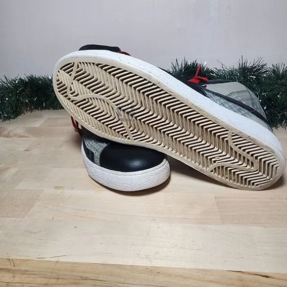 RARE🔥 Nike Blazer High Premium SB SCANTRON Exam Test 6.5Y 318705-004 Black Red