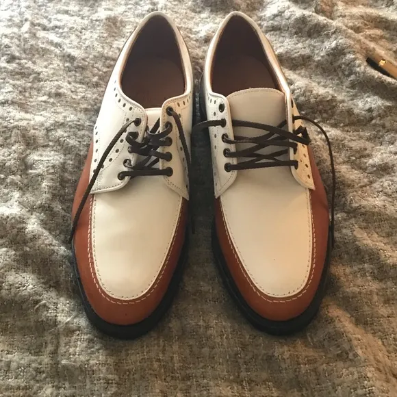 Rare Vintage Allen Edmonds Devonshire Golf Shoes