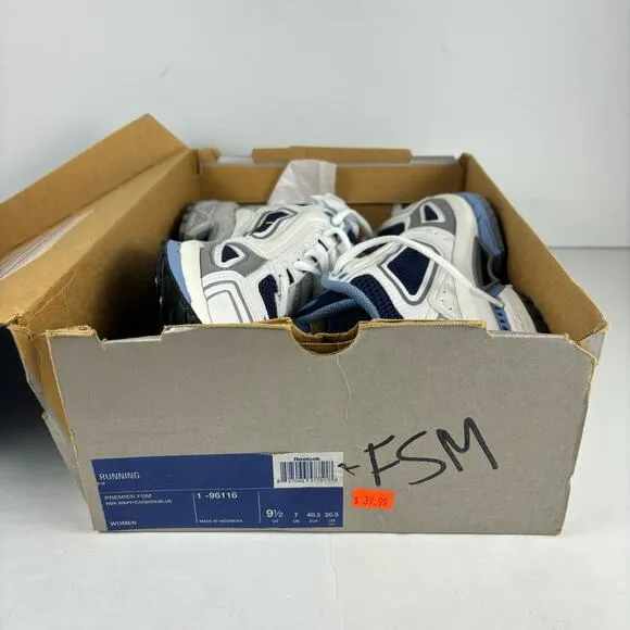 Rare vintage Reebok Premier FSM Y2K streetwear running shoes womens 9.5
