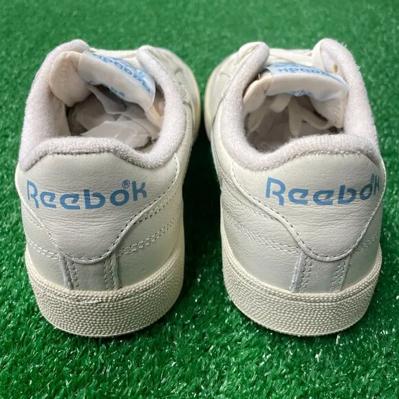 Reebok Club C 85 Vintage Low Mens Sportswear Shoes White 100007794 NEW Sz 6.5