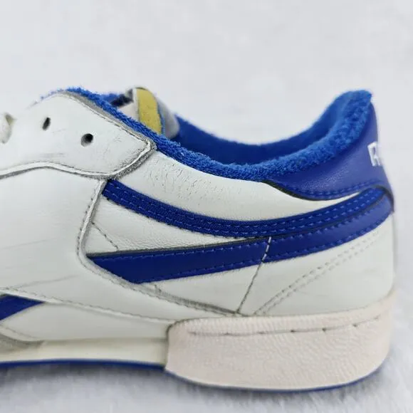 Reebok Club C Revenge Vintage Chalk Collegiate Royal Blue Mens Size 11 Shoes