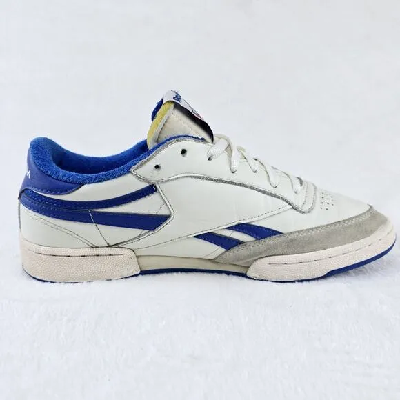 Reebok Club C Revenge Vintage Chalk Collegiate Royal Blue Mens Size 11 Shoes