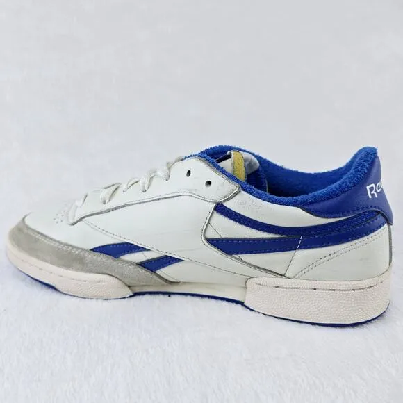 Reebok Club C Revenge Vintage Chalk Collegiate Royal Blue Mens Size 11 Shoes