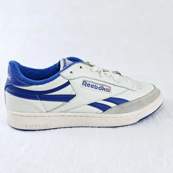 Reebok Club C Revenge Vintage Chalk Collegiate Royal Blue Mens Size 11 Shoes
