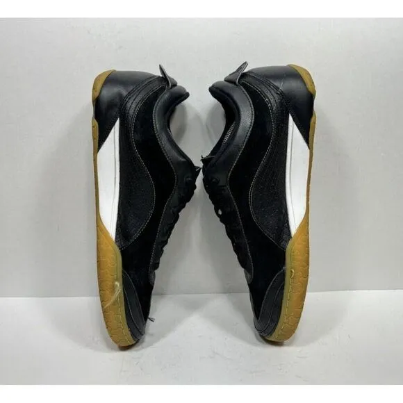 Reebok Daddy Yankee Soccer Black Vintage Shoes Men's Size 13 10-165171