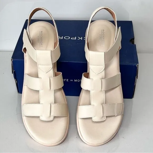 Rockport T-Strap Fisherman Sandals - Abbie