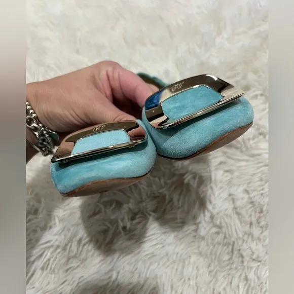 Roger Vivier Paris Ballarine Chips - size 36 US 6