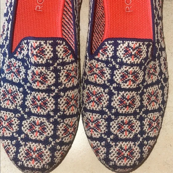 Rothy's safari mosaic size 10 woman's Loafers shoes