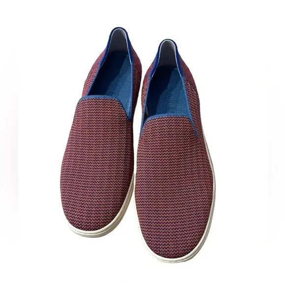 Rothys Tangerine Triple Stitch Slip On Sneaker Retired Authentic Shoes Size 8.5