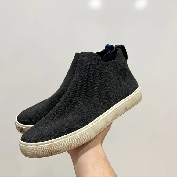 Rothy’s The Chelsea Sneaker Ankle Boot Black