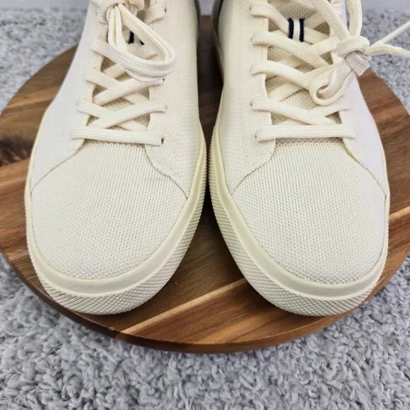 Rothy's The High Top Sneaker Hudson Cream Casual Lifestyle Daily Shoes Mens 13 M