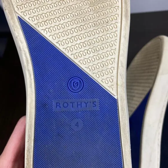 Rothy's The Kids Slip On Sneakers Shoes Kid's 4 K4