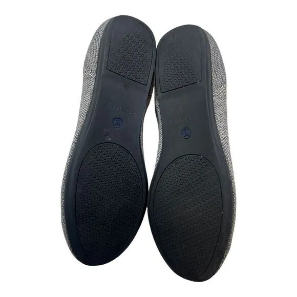 Rothy's Loafer Flat Shoes Women's 7 Heather Grey Slip-On Round Toe Low Top