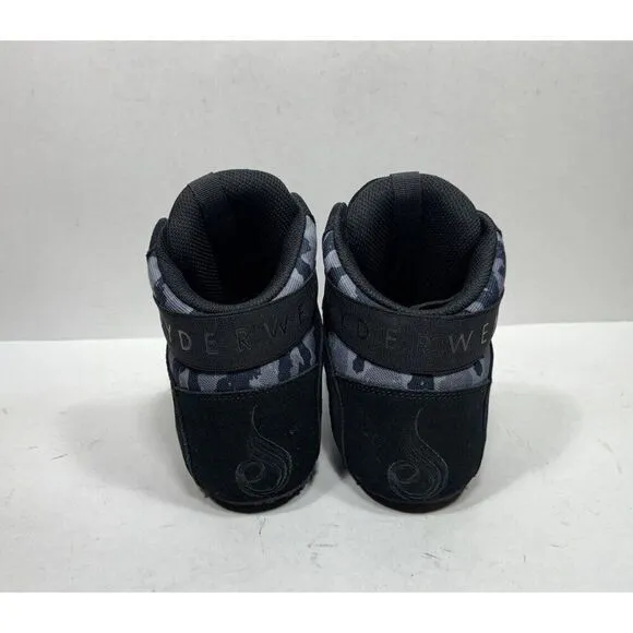 Ryderwear D-Mak Shoes Mens Size 5 Black Lace Up Mid Top Weightlifting