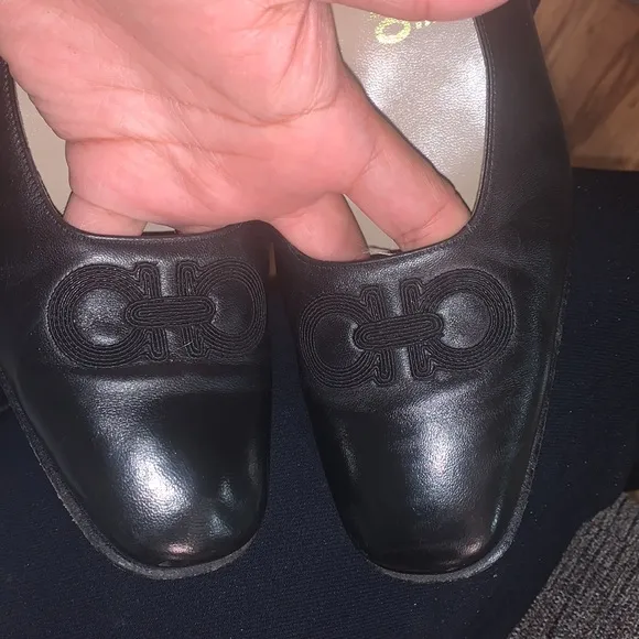 salvatore ferragamo Gancini Logo Pumps