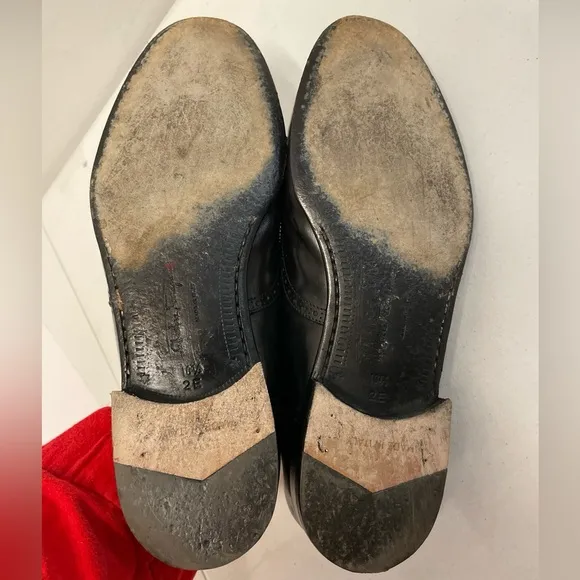 Salvatore Ferragamo Made in Italy Vintage Lucas Kiltie Tassel Loafer 10 1/2 2E