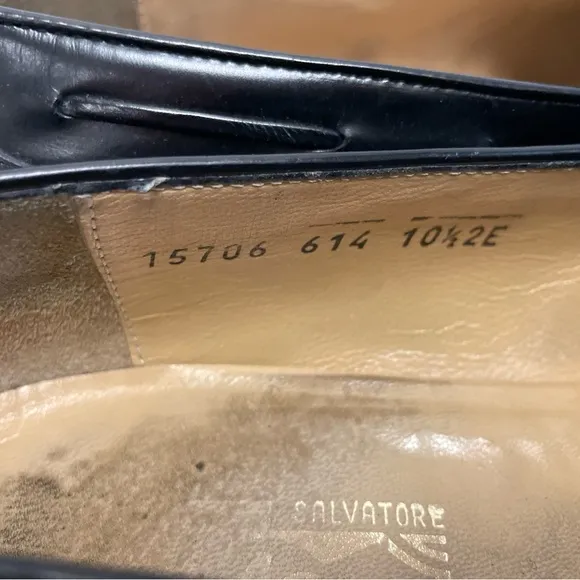 Salvatore Ferragamo Made in Italy Vintage Lucas Kiltie Tassel Loafer 10 1/2 2E