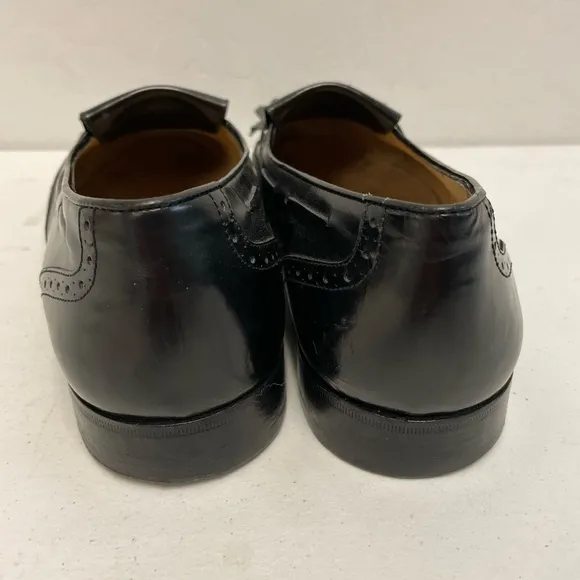 Salvatore Ferragamo Made in Italy Vintage Lucas Kiltie Tassel Loafer 10 1/2 2E