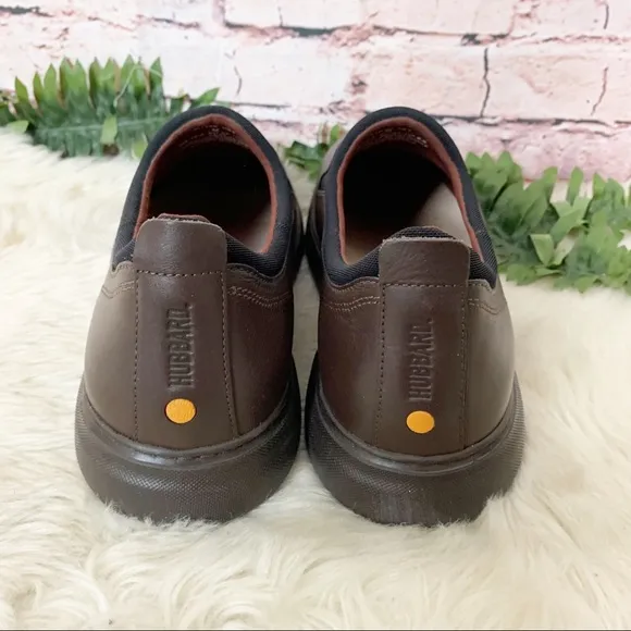 Samuel Hubbard Brown Leather Slip On Shoes Mens Size 10.5