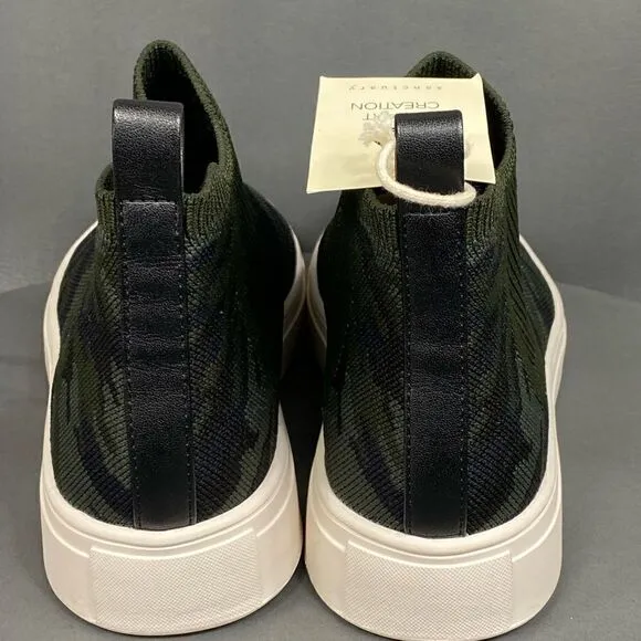 SANCTUARY Dare Camo High Top Sneakers Shoes women size 8.5 (new without box)