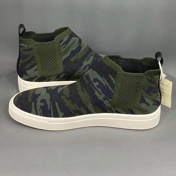 SANCTUARY Dare Camo High Top Sneakers Shoes women size 8.5 (new without box)